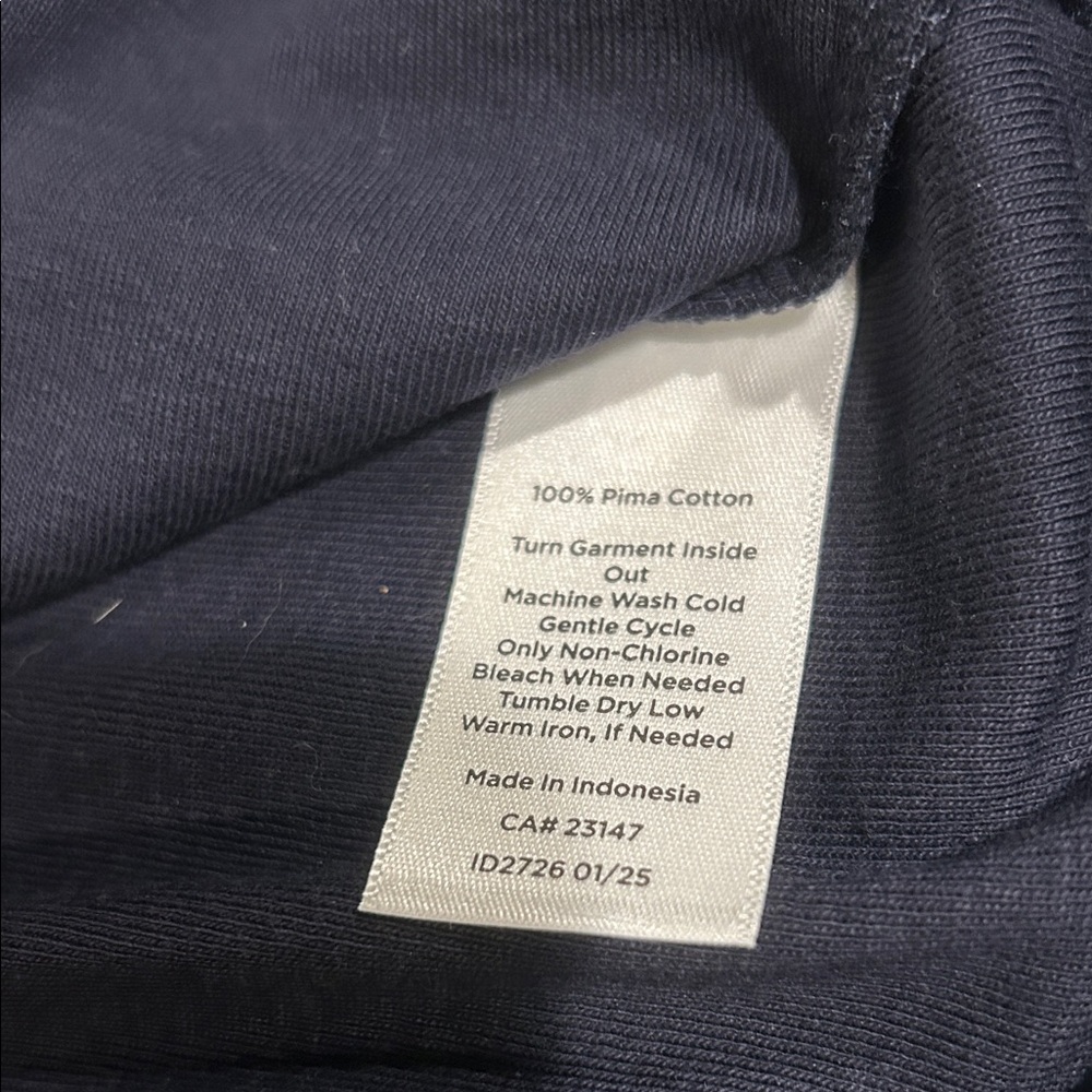 Talbots Navy Sleeveless Boatneck Tank - Picture 3 of 4